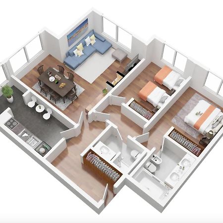 Appartement Arca D'Agua à OOporto Extérieur photo